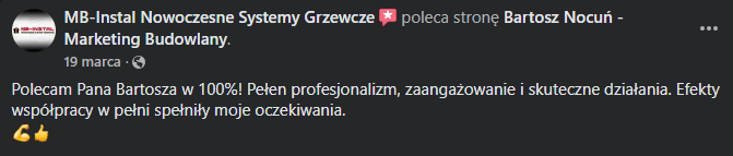 Opinia klienta