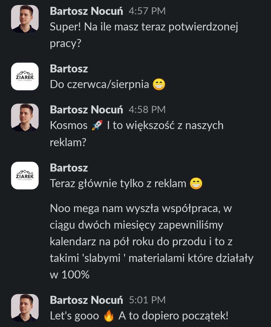 Opinia klienta